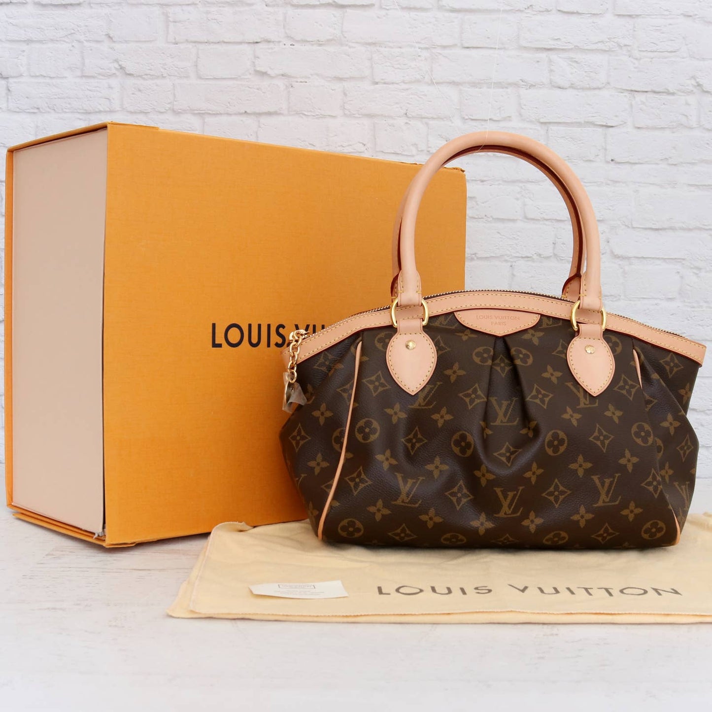 Louis Vuitton Tivoli PM Monogram Like New Dust Bag & Box