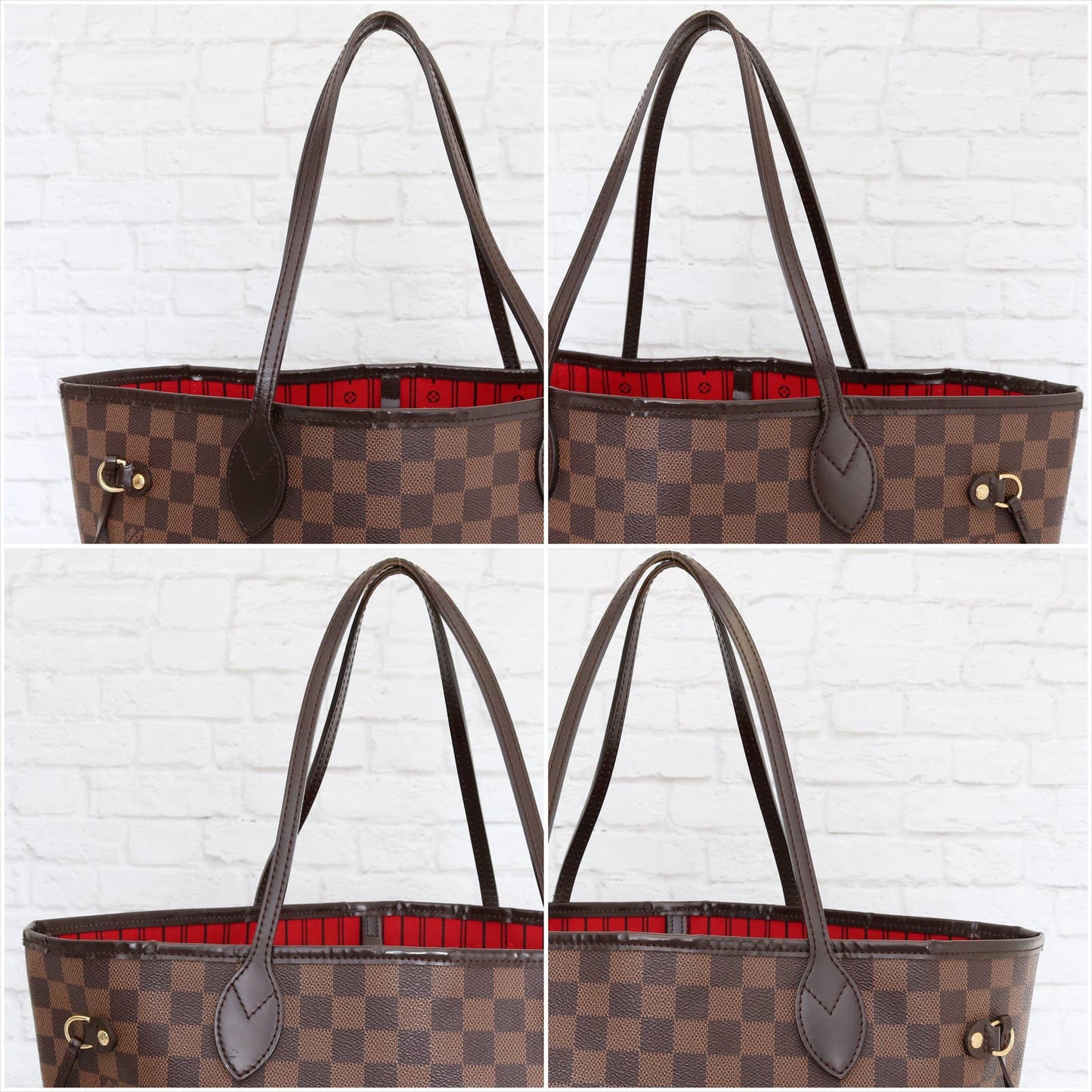 Louis Vuitton Neverfull MM Damier Ebene Tote