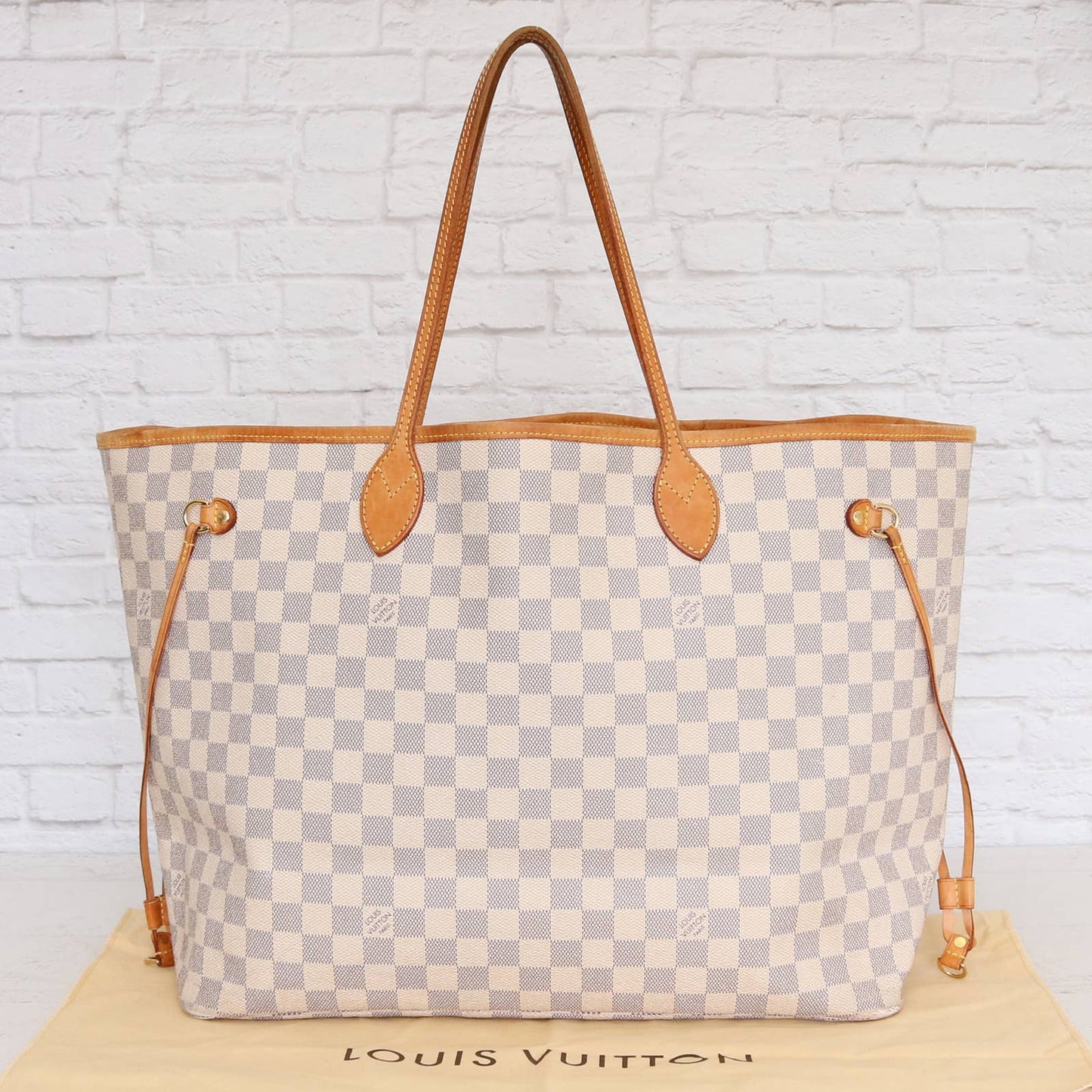 Louis Vuitton Neverfull GM Damier Azur Large Tote