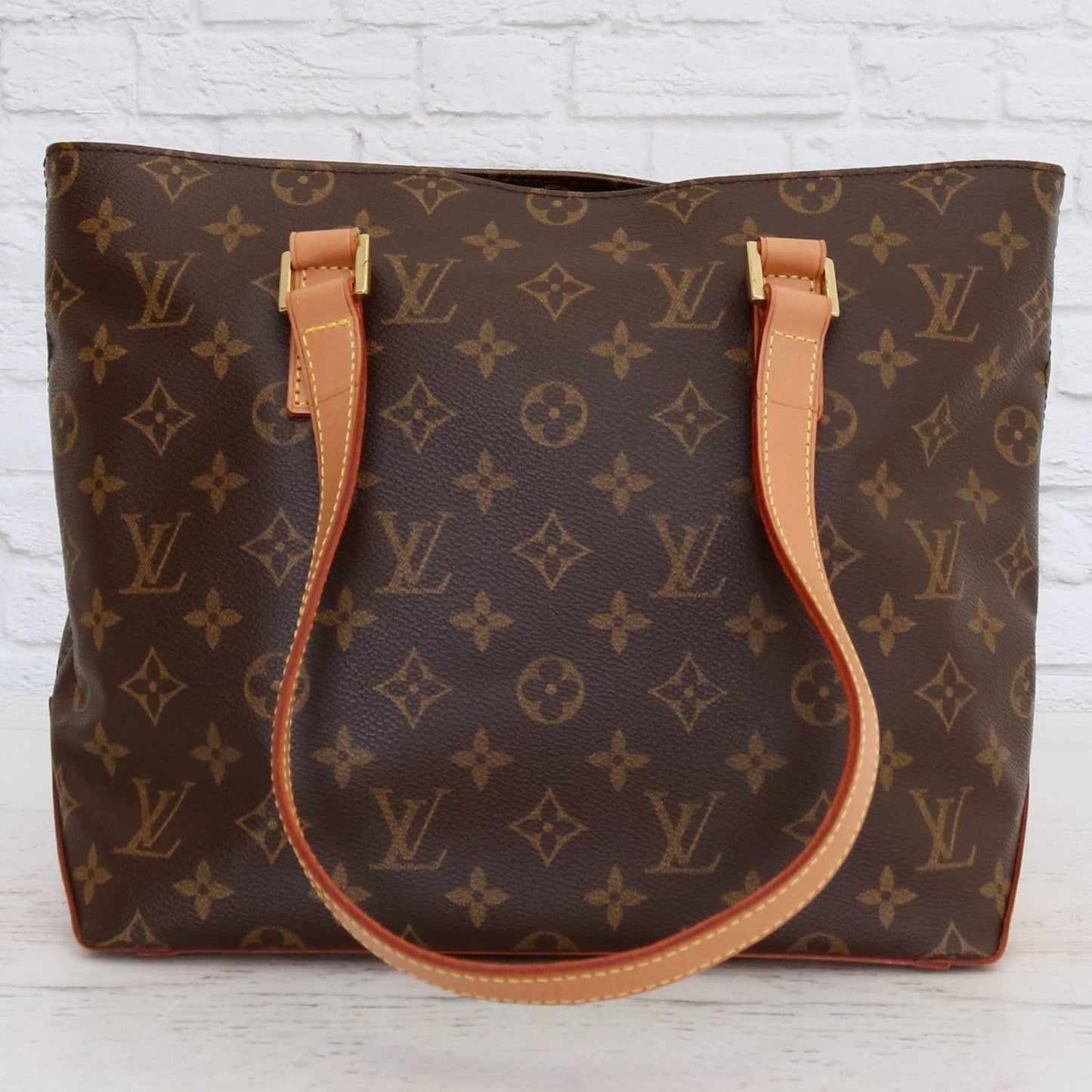 Louis Vuitton Cabas Piano Monogram Tote Shoulder Bag