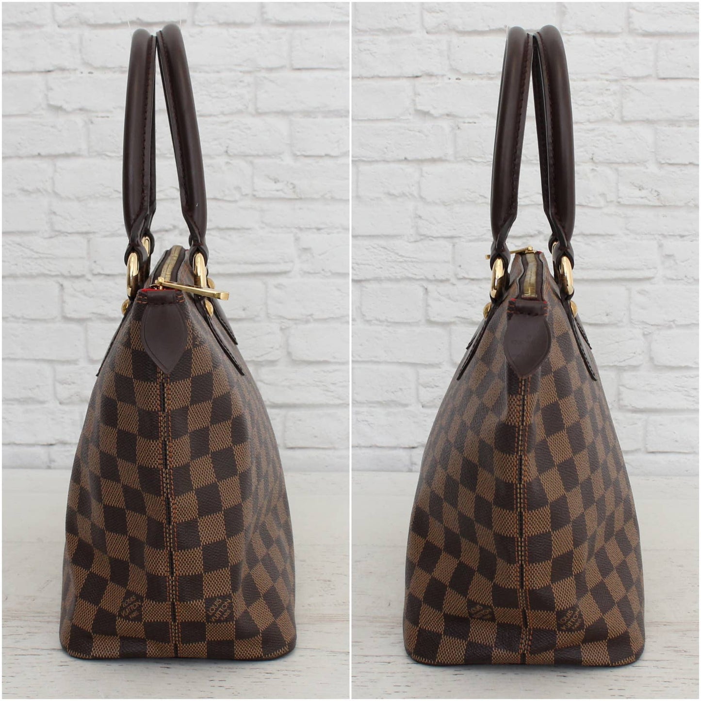 Louis Vuitton Saleya PM Tote Damier Ebene Small Bag