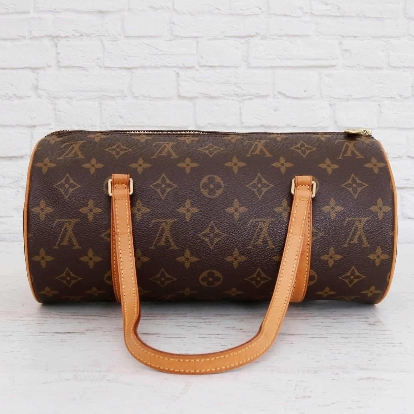 Louis Vuitton Papillon 30 Monogram Satchel