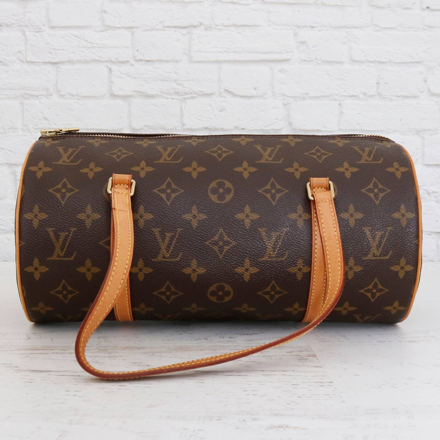 Louis Vuitton Papillon 30 Monogram Satchel