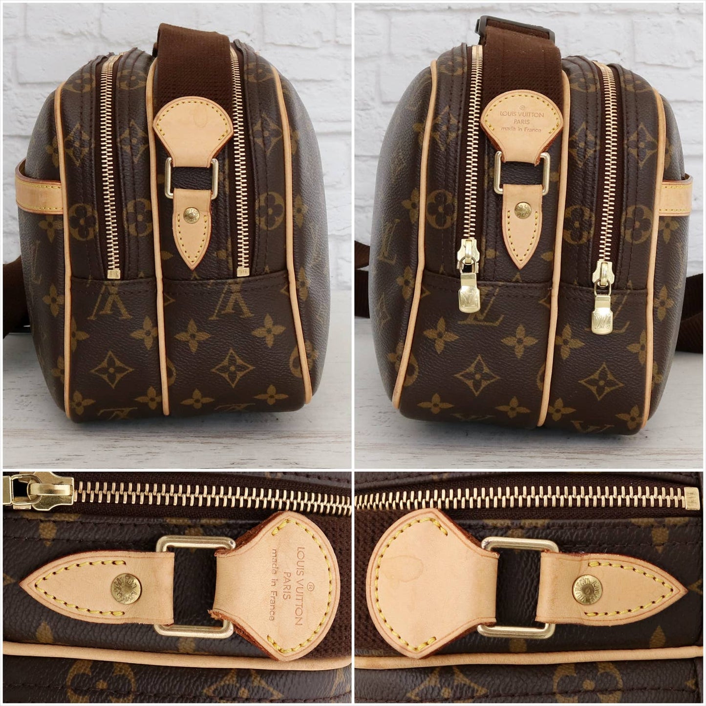 Louis Vuitton Reporter PM Monogram Crossbody & Shoulder Bag