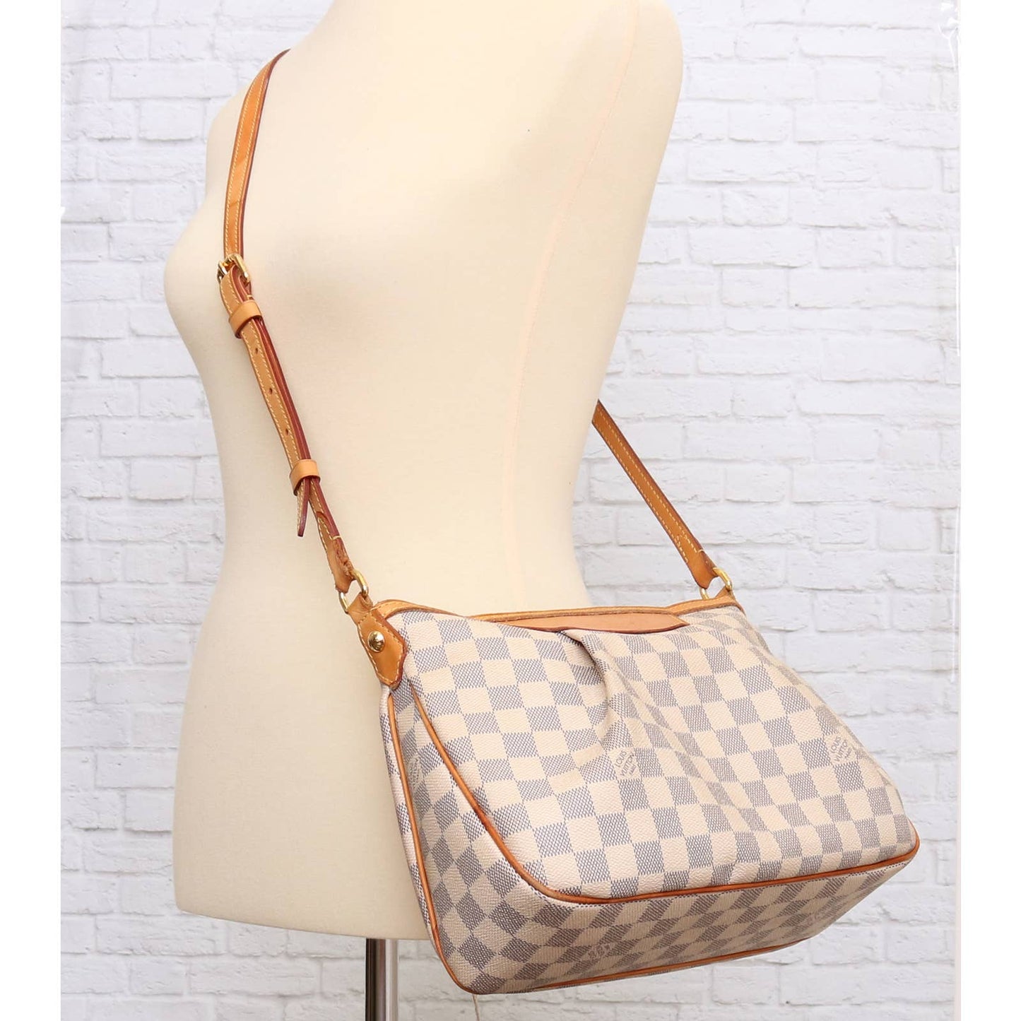 Louis Vuitton Siracusa PM Damier Azur Crossbody