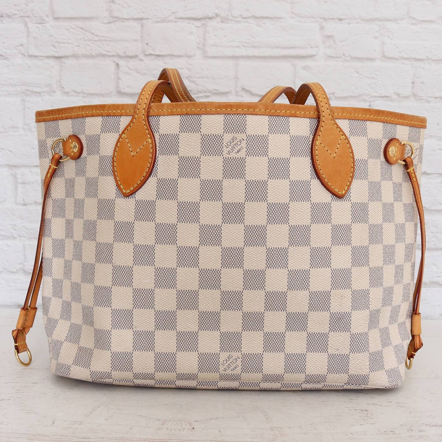 Louis Vuitton Neverfull PM Damier Azur Small Tote