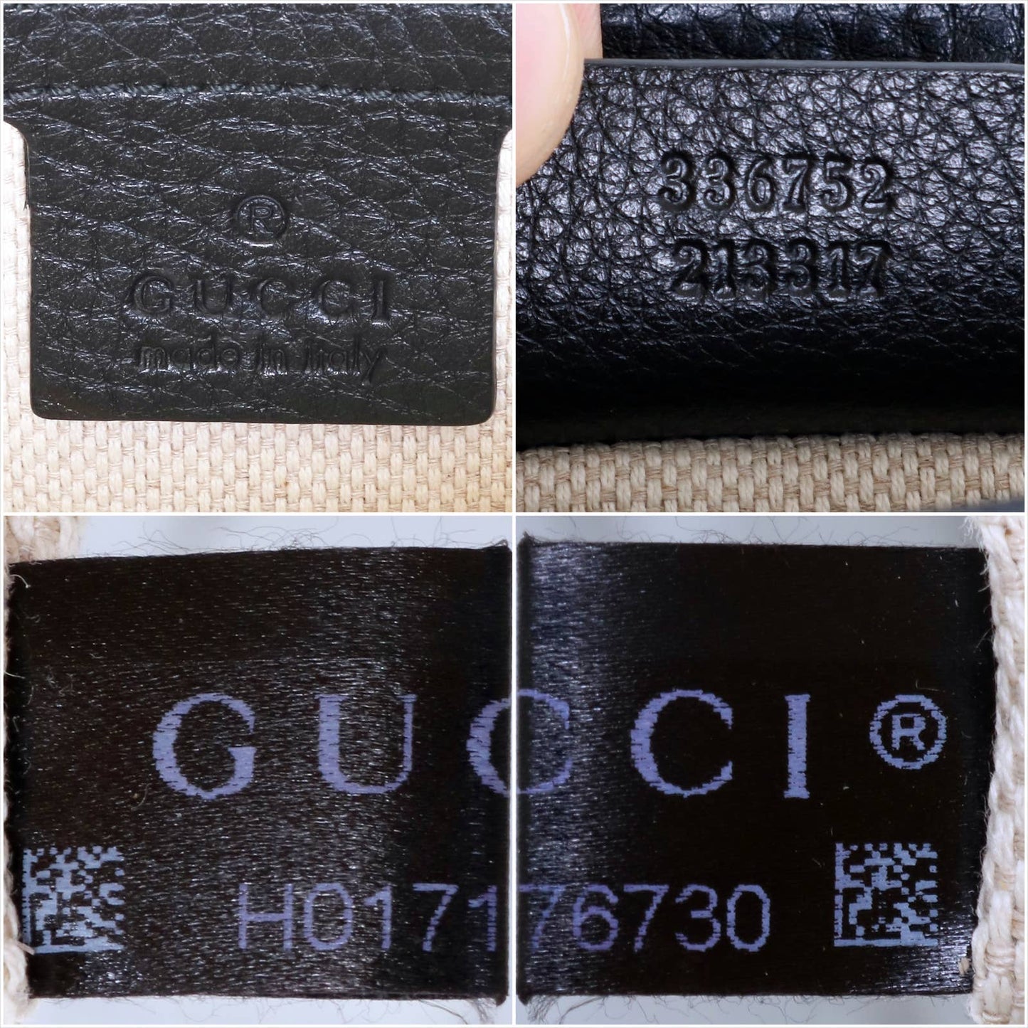 Gucci Soho Chain Black Pebbled Leather Crossbody