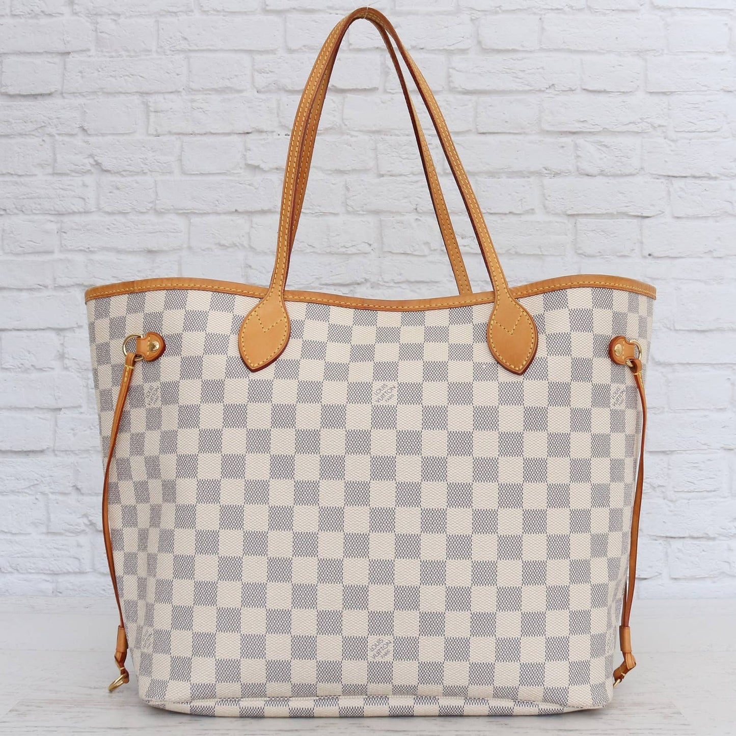 Louis Vuitton Neverfull MM Damier Azur Tote