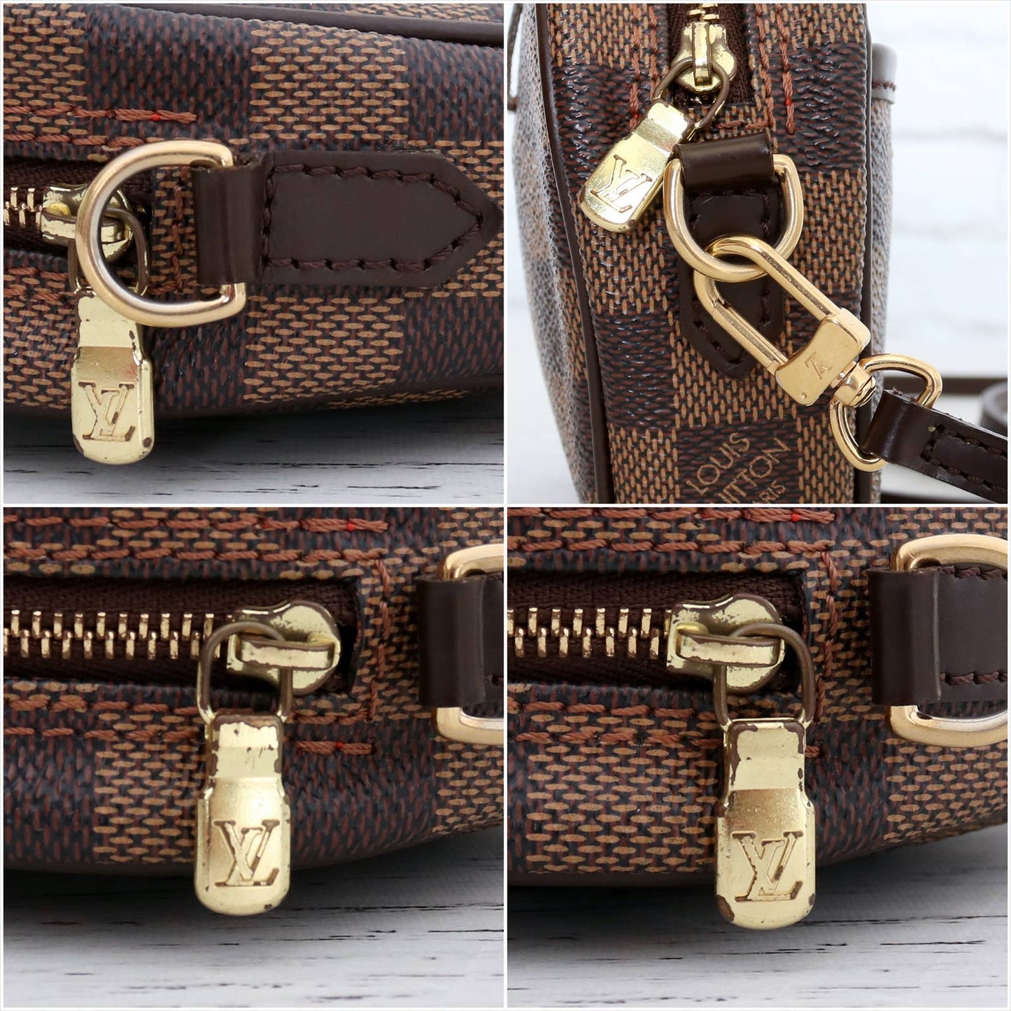 Louis Vuitton Pochette Ipanema Damier Ebene Crossbody