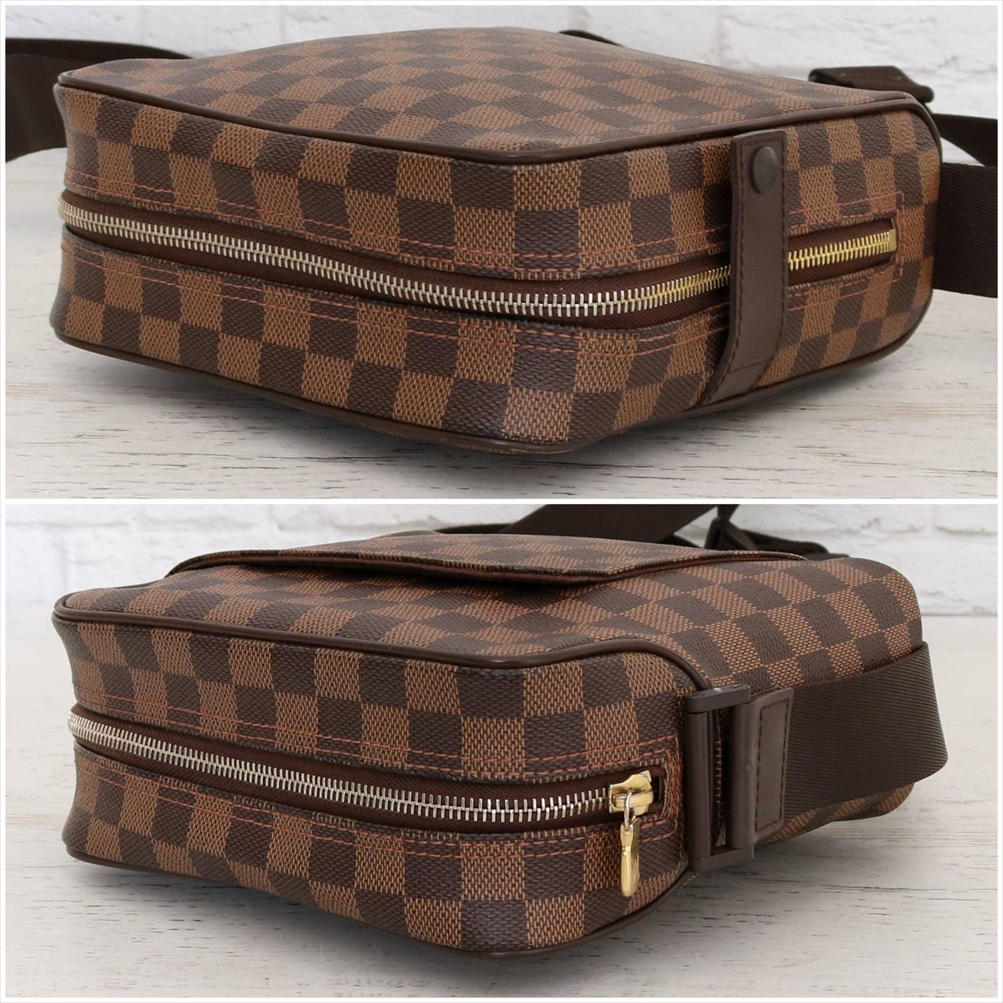 Louis Vuitton Olav PM Damier Ebene Crossbody