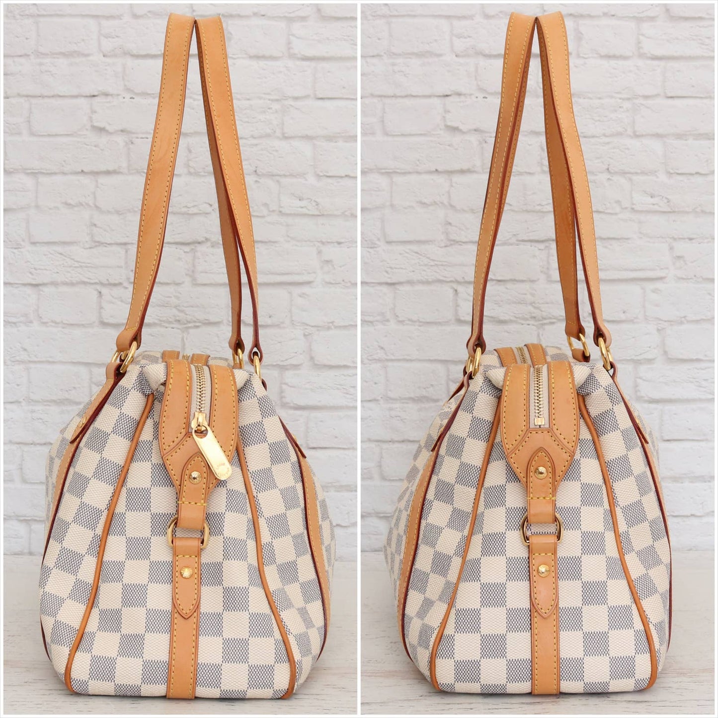 Louis Vuitton Stresa PM Damier Azur Shoulder Bag