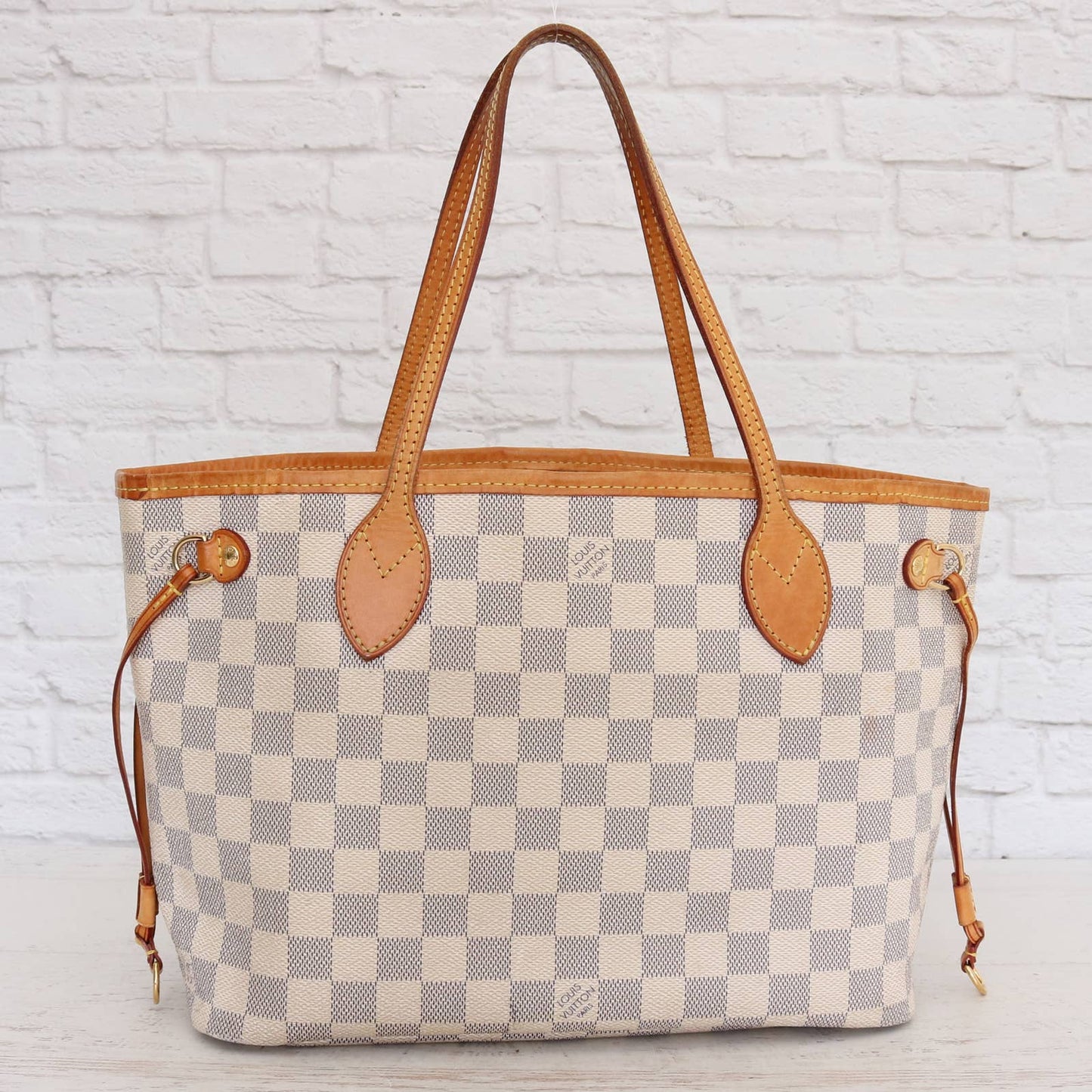 Louis Vuitton Neverfull PM Damier Azur Small Tote