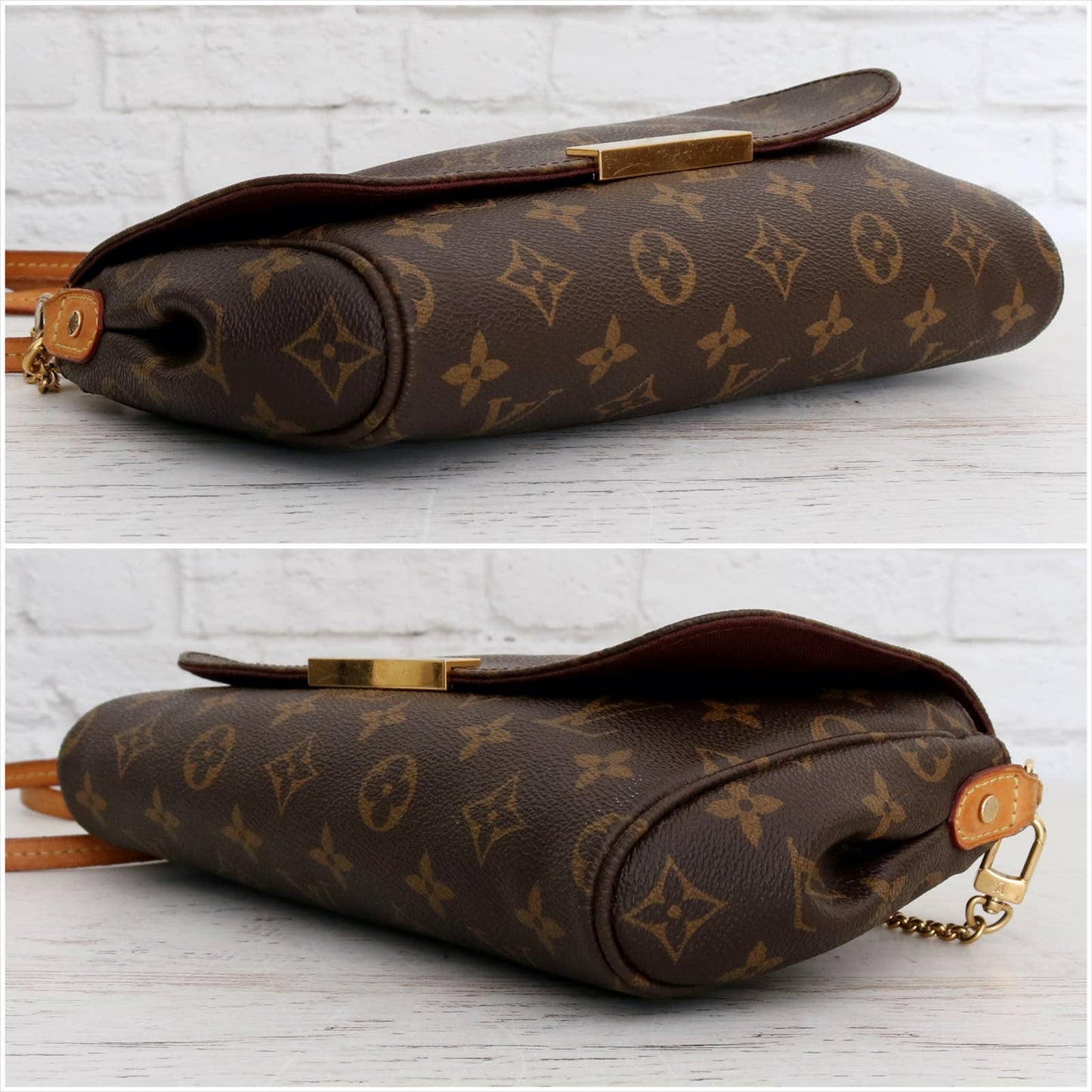 Louis Vuitton Favorite MM Monogram Crossbody with Box