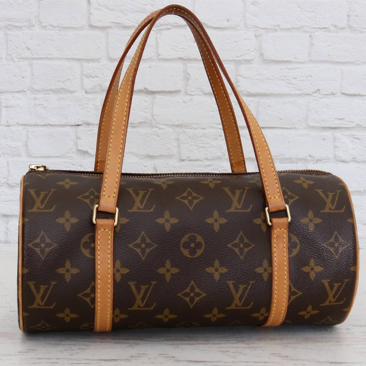 Louis Vuitton Papillon 30 Monogram Satchel