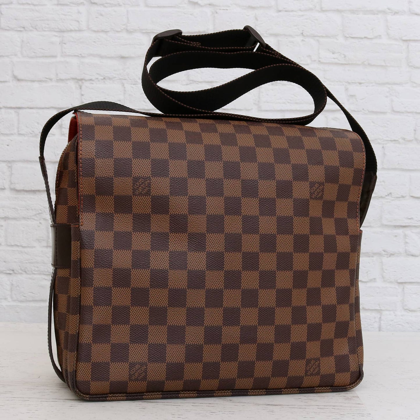 Louis Vuitton Naviglio Damier Ebene Crossbody & Shoulder Bag