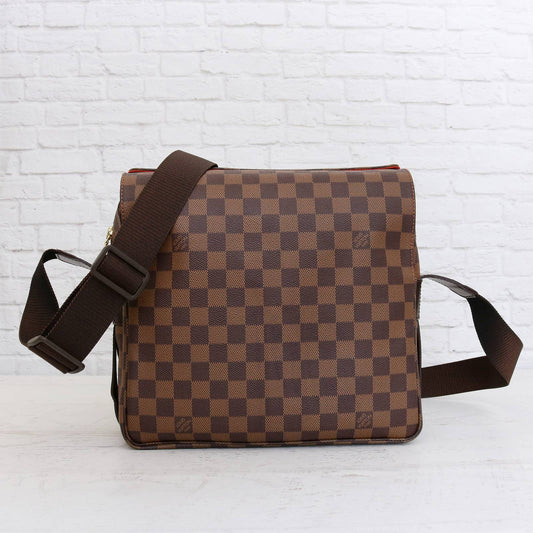 Louis Vuitton Naviglio Damier Ebene Crossbody & Shoulder Bag