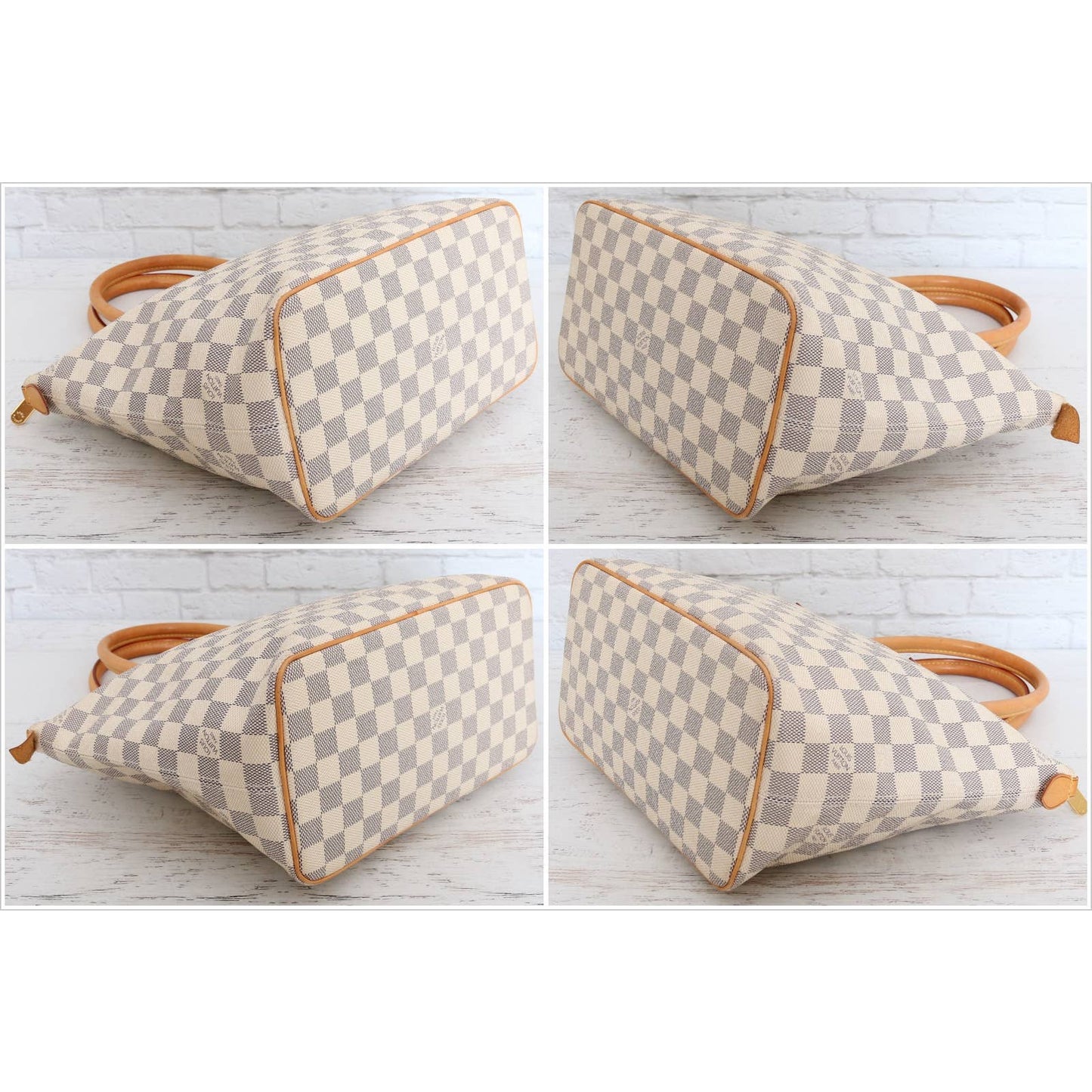 Louis Vuitton Saleya PM Tote Damier Azur Satchel