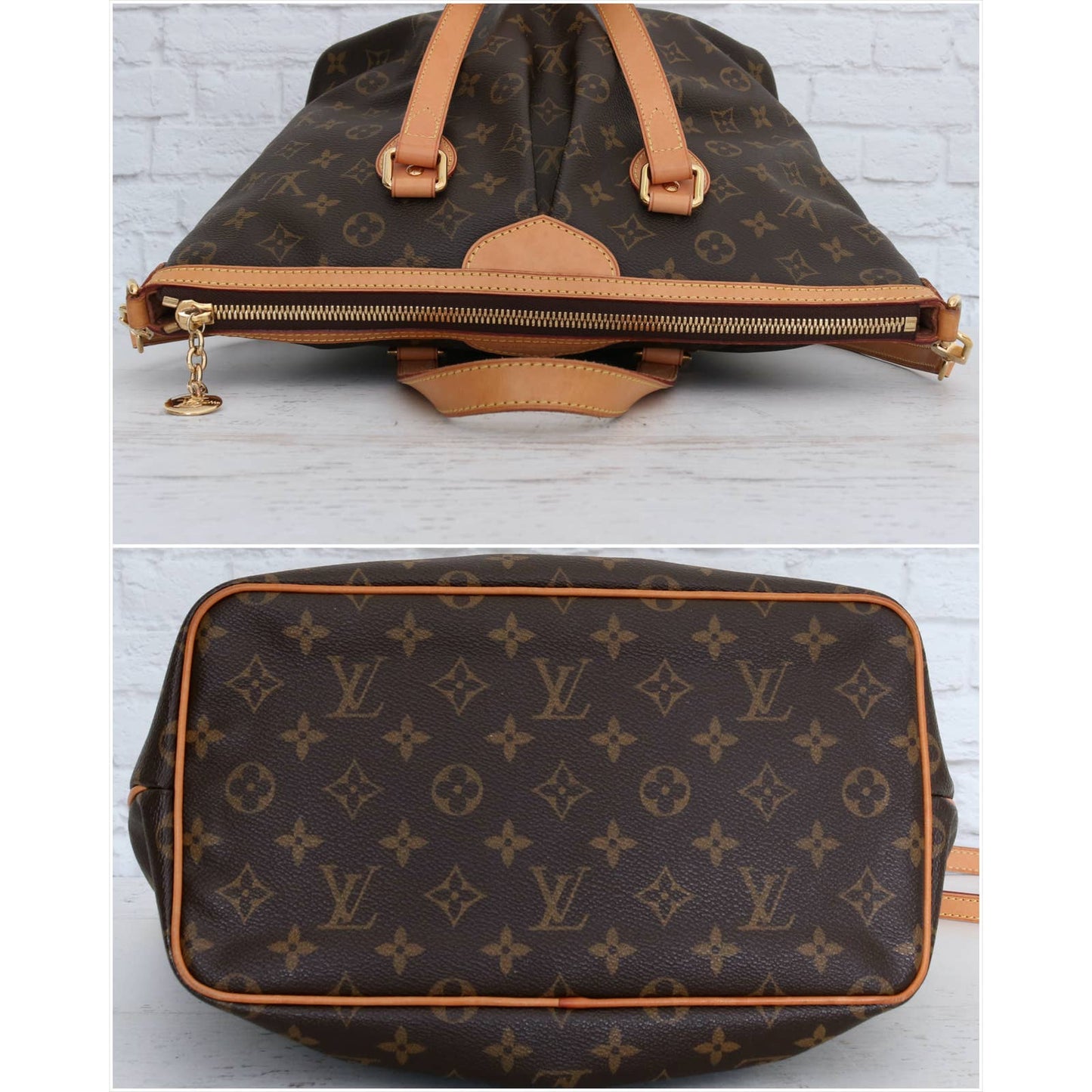 Louis Vuitton Palermo PM Monogram Purse Shoulder Bag Crossbody Tote LV