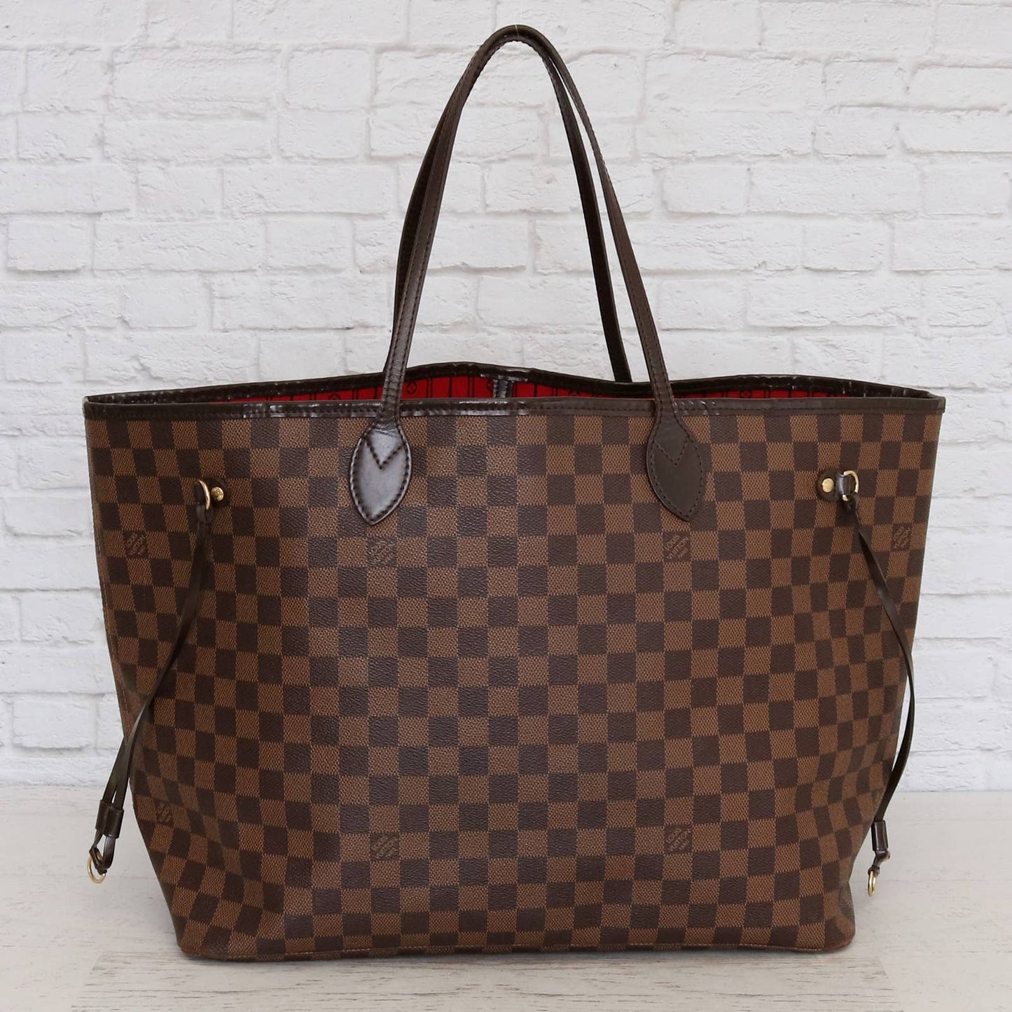 Louis Vuitton Neverfull GM Damier Ebene Large Tote