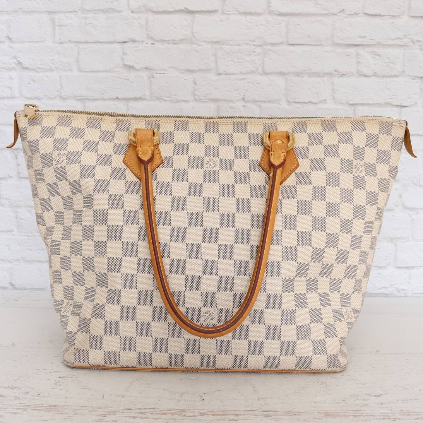 Louis Vuitton Saleya MM Damier Azur Tote