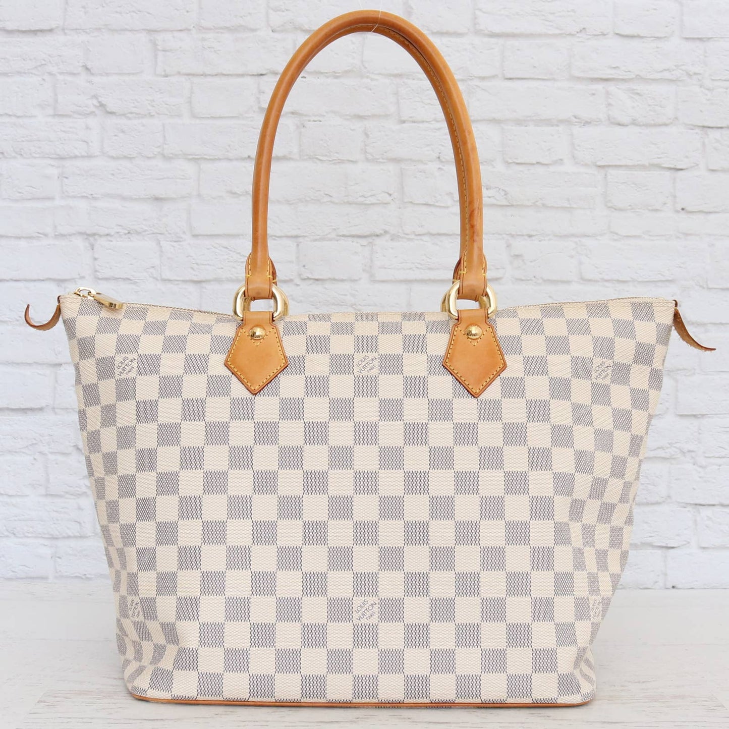 Louis Vuitton Saleya MM Damier Azur Tote