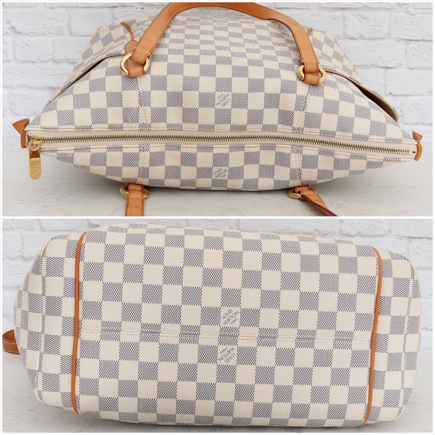 Louis Vuitton Totally MM Damier Azur Tote