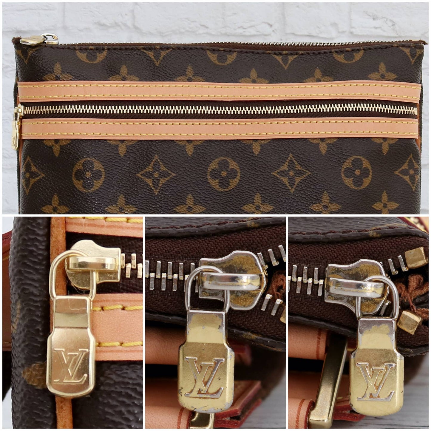 Louis Vuitton Pochette Bosphore Monogram Crossbody