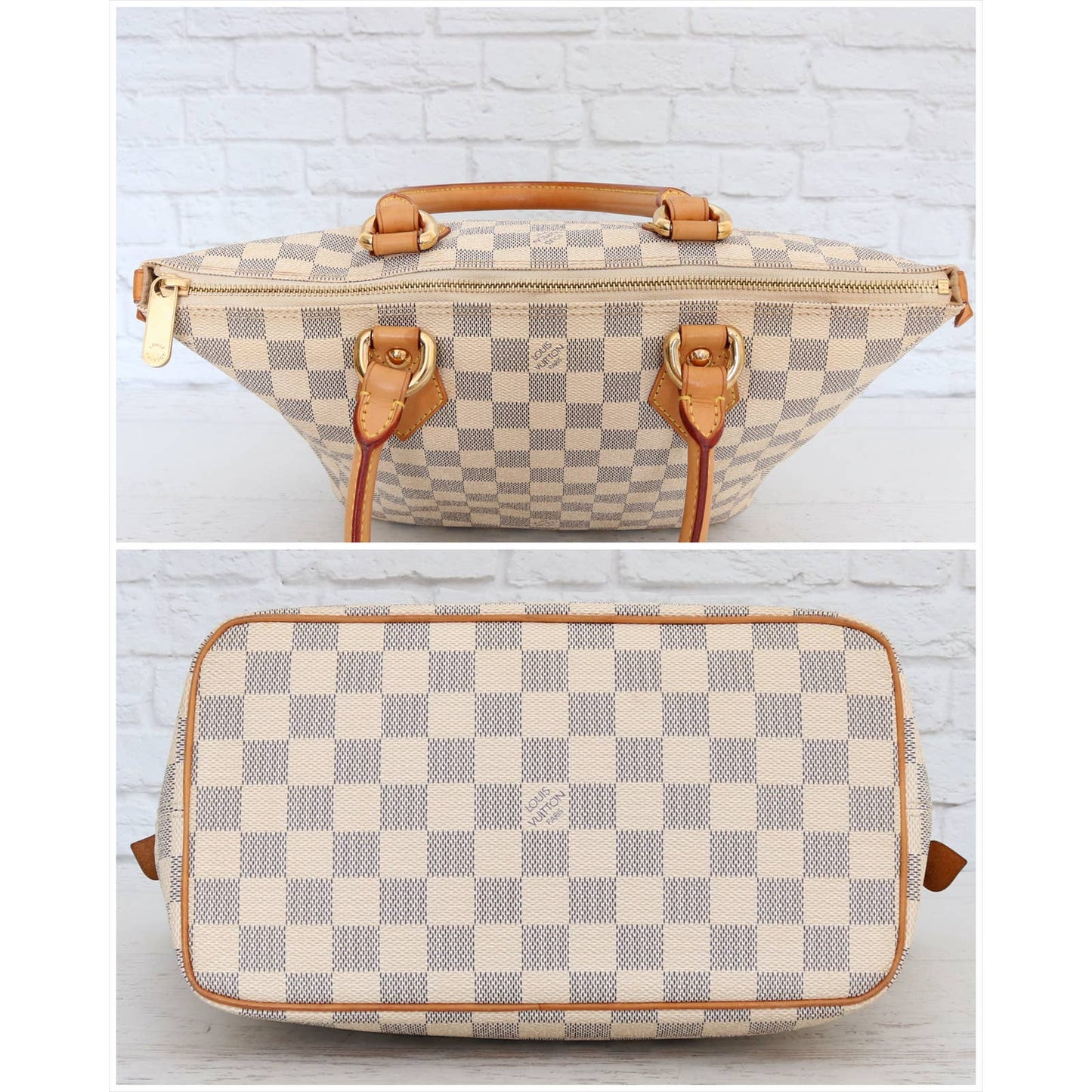 Louis Vuitton Saleya PM Tote Damier Azur Satchel