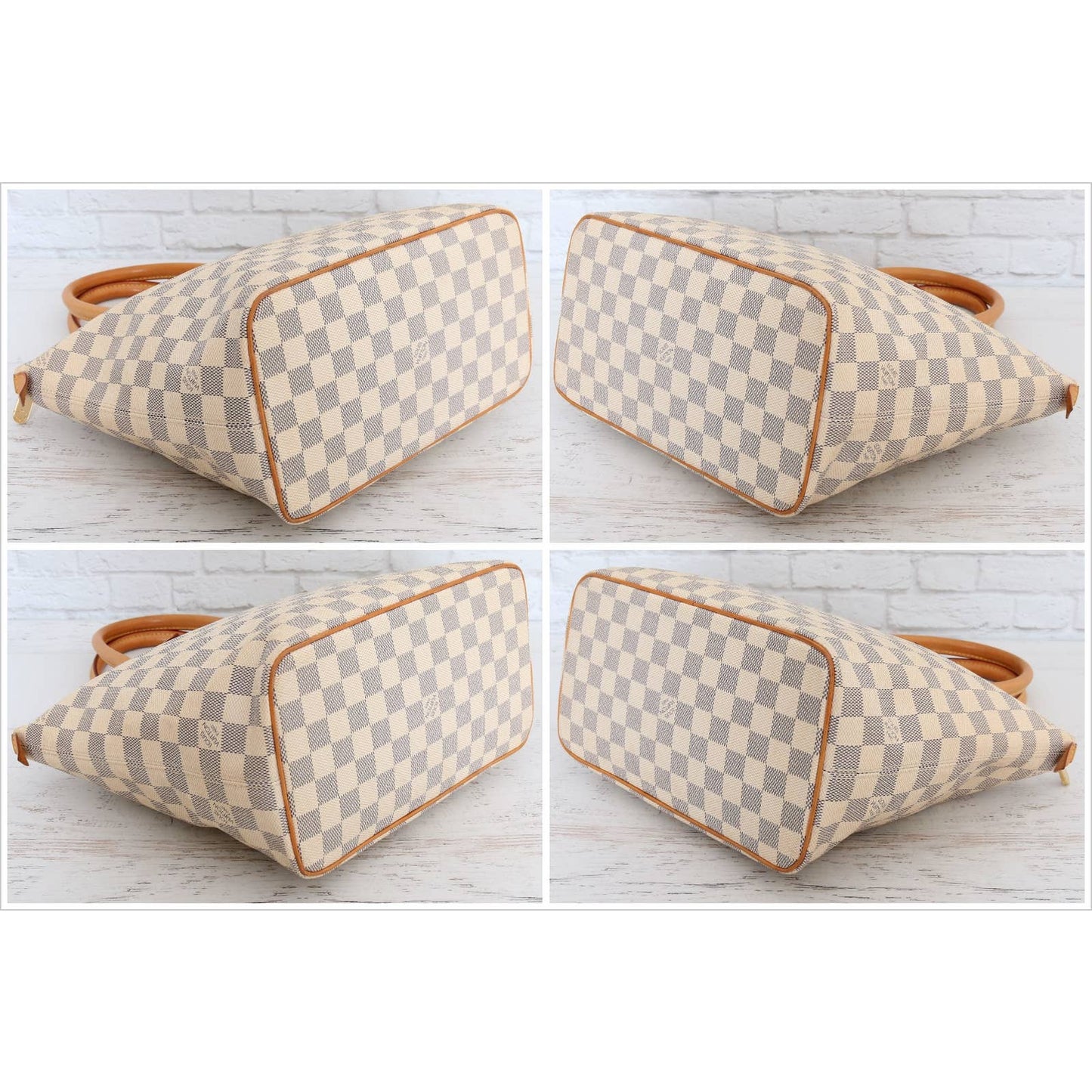 Louis Vuitton Saleya PM Tote Damier Azur Satchel