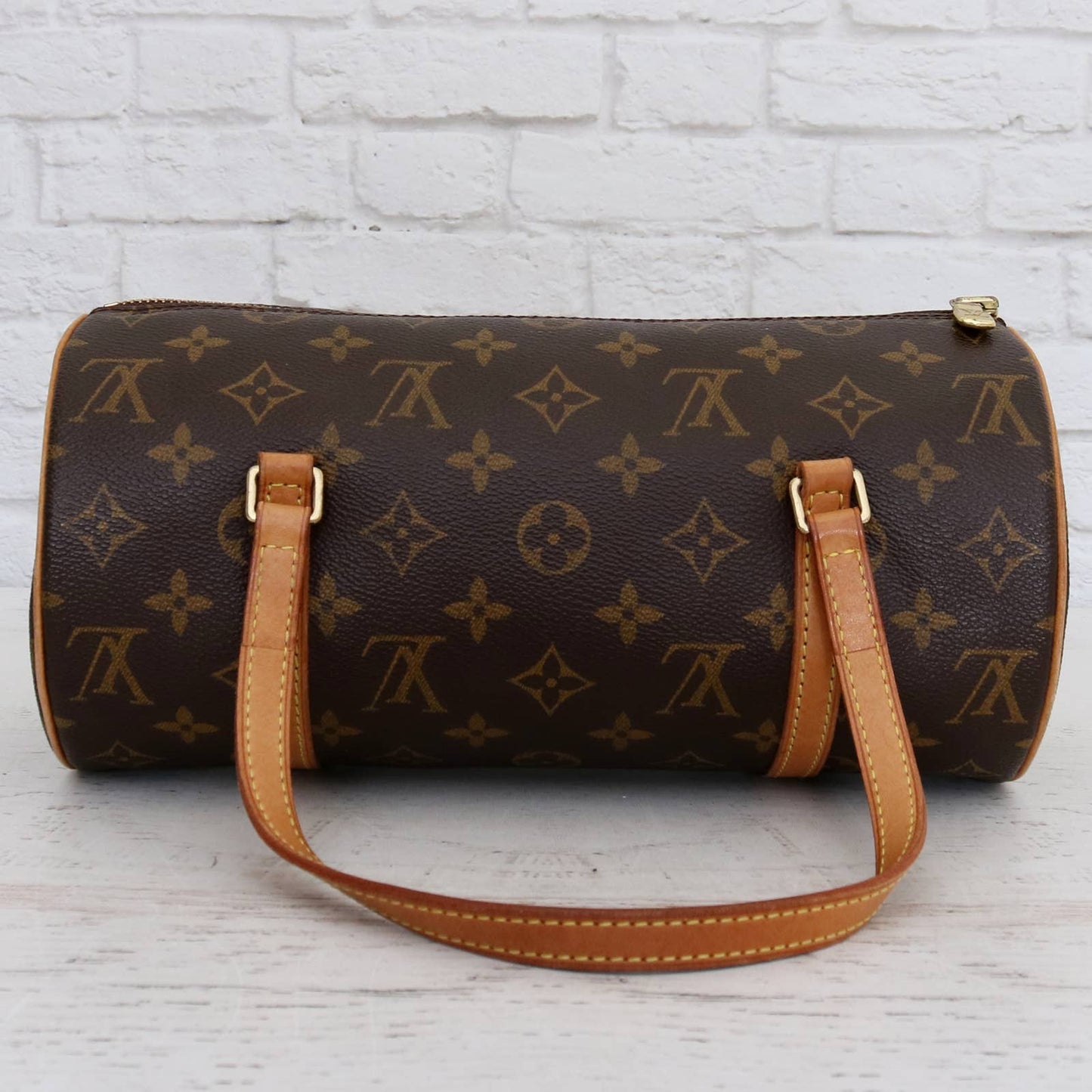 Louis Vuitton Papillon 30 Monogram Satchel