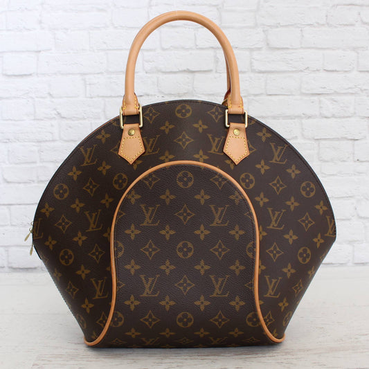 Louis Vuitton Ellipse MM Monogram Satchel Large