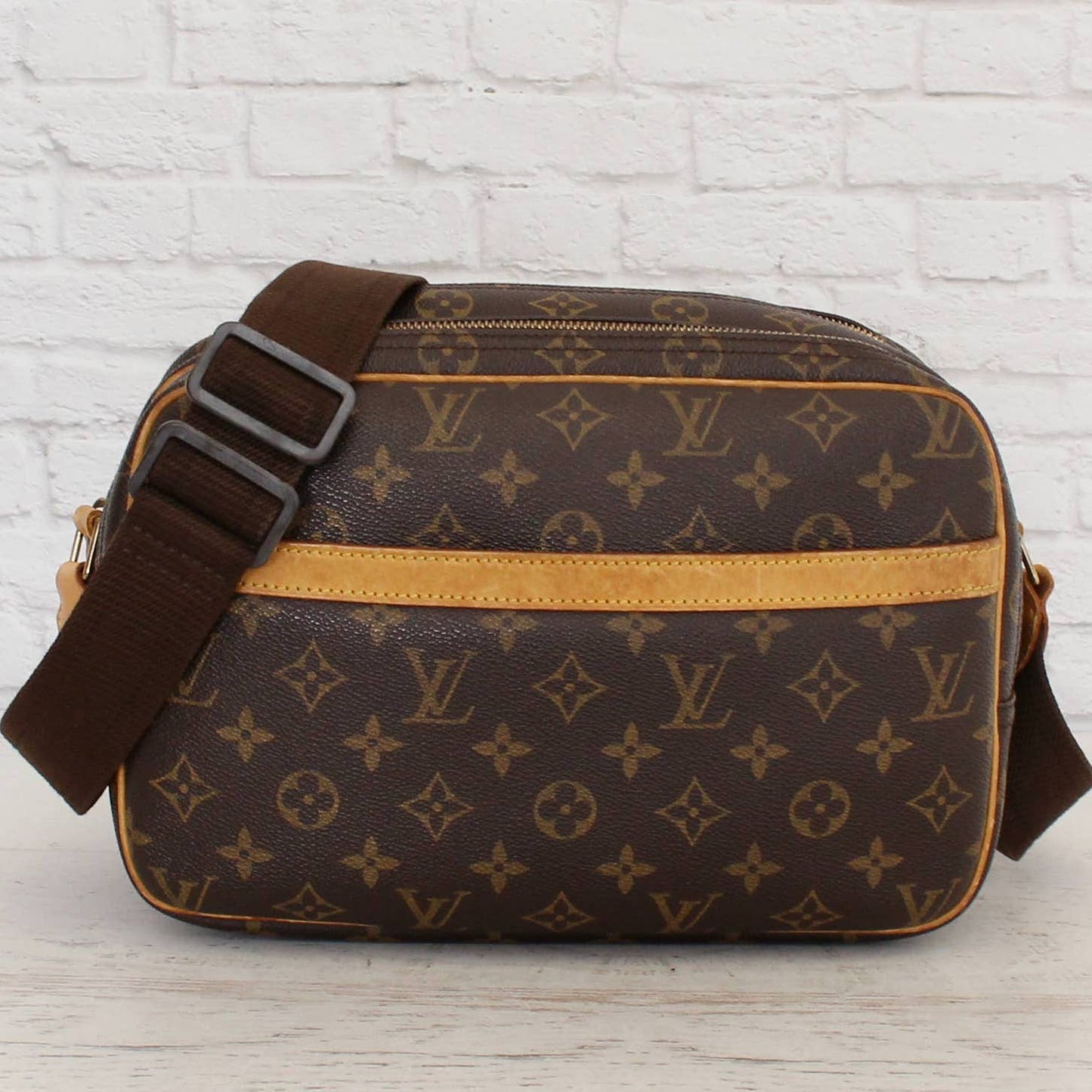 Louis Vuitton Reporter PM Monogram Crossbody & Shoulder Bag