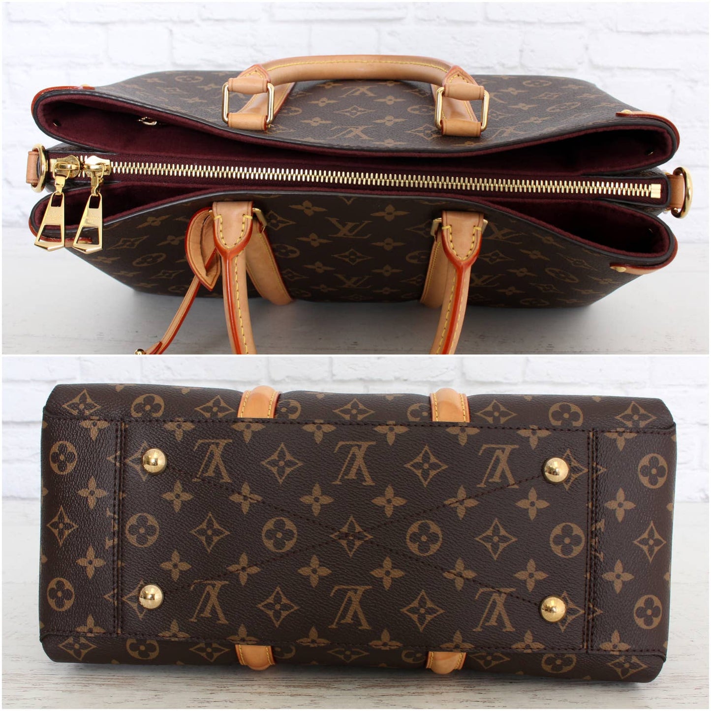 Louis Vuitton Soufflot MM Monogram Shoulder Bag