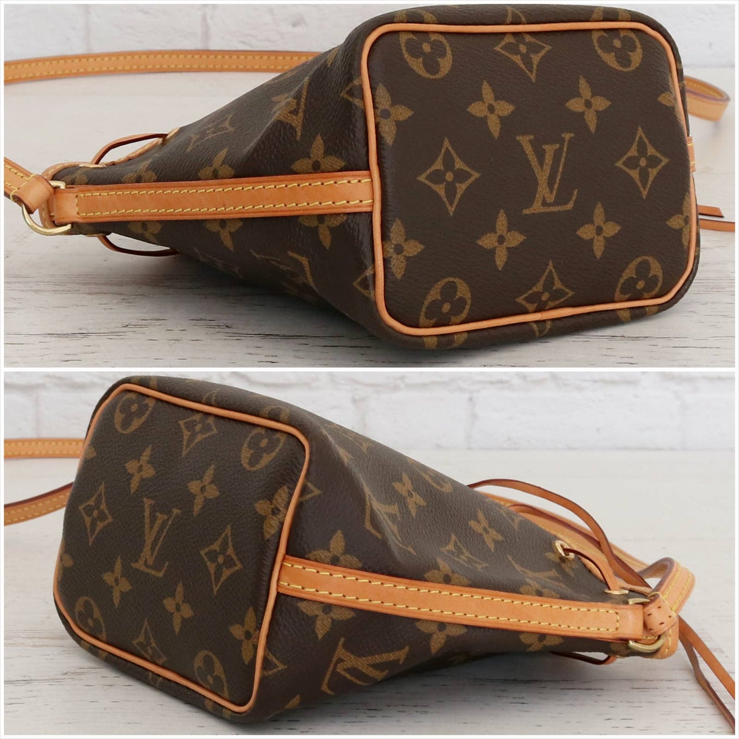 Louis Vuitton Nano Noé Monogram Small Bucket Crossbody