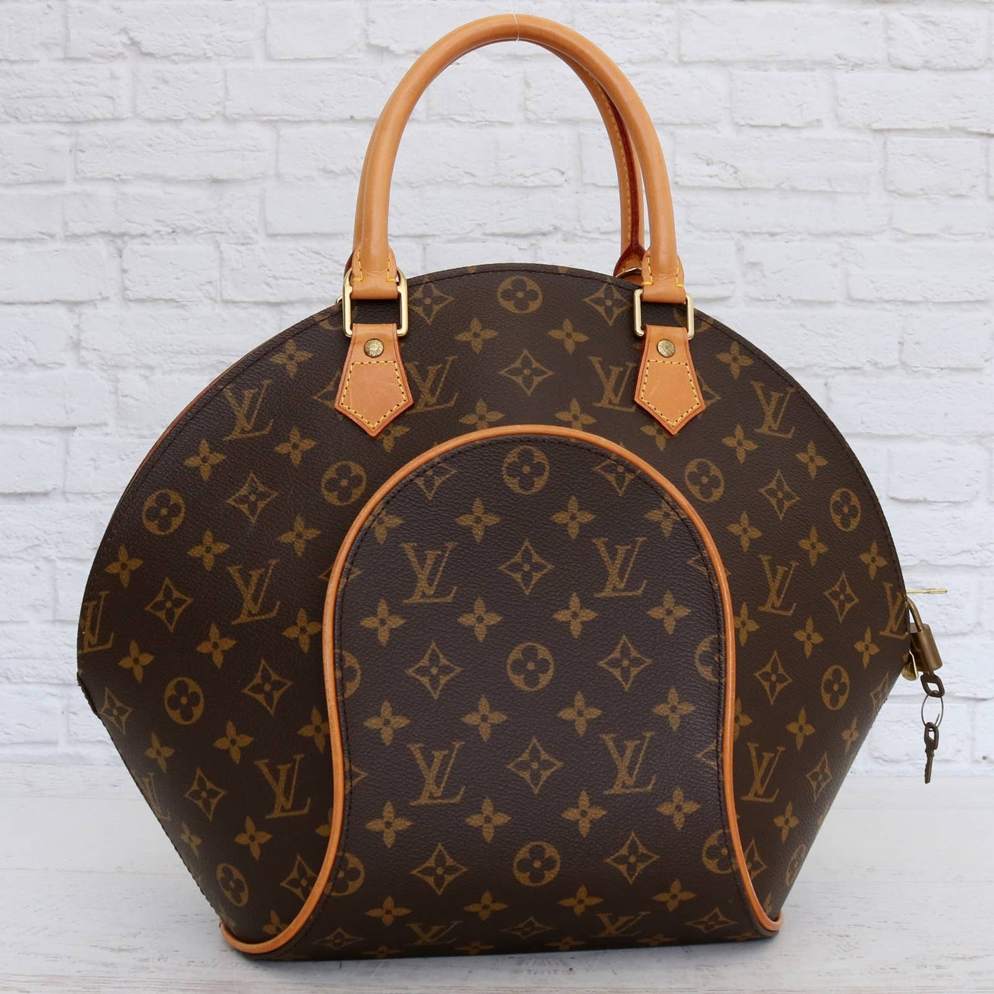 Louis Vuitton Ellipse MM Monogram Satchel