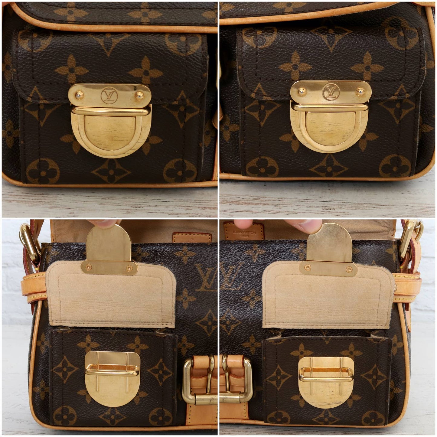 Louis Vuitton Hudson PM Monogram Shoulder Bag