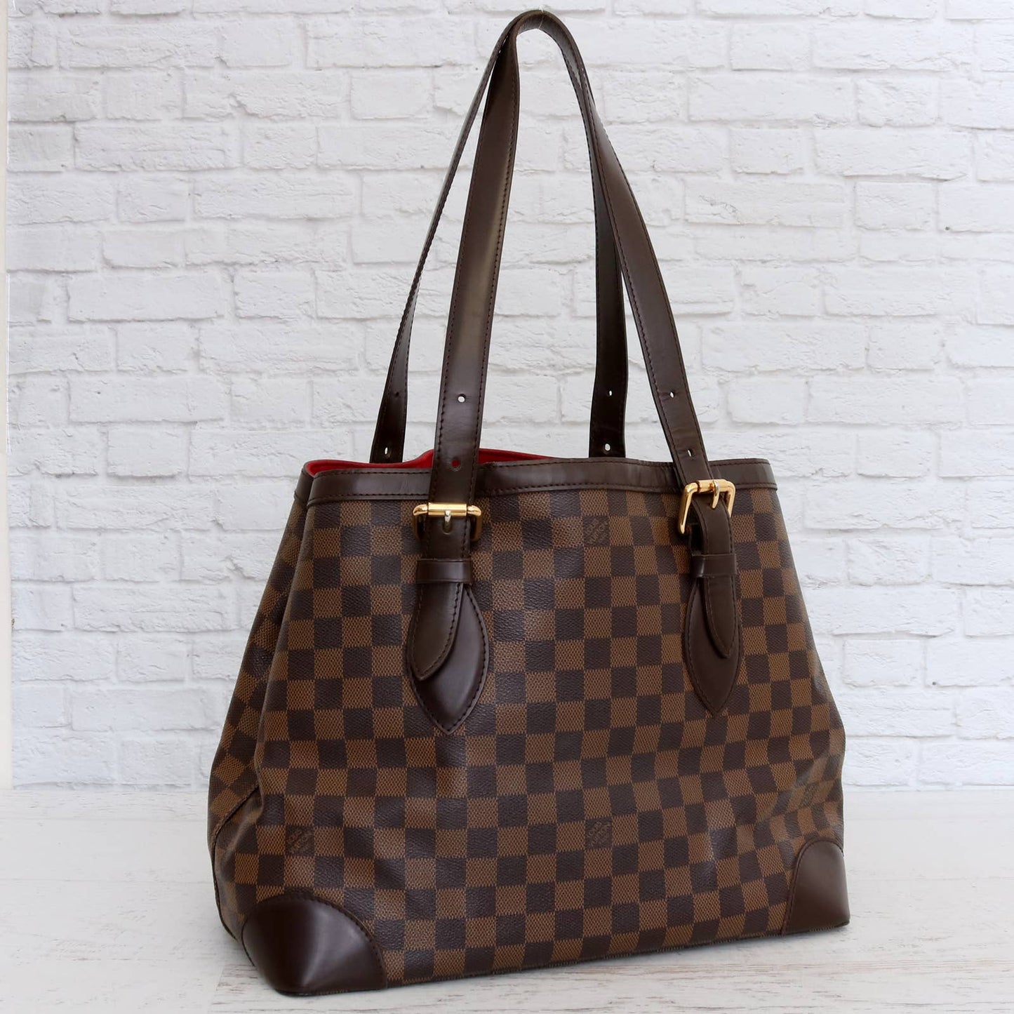 Louis Vuitton Hampstead MM Damier Ebene Tote