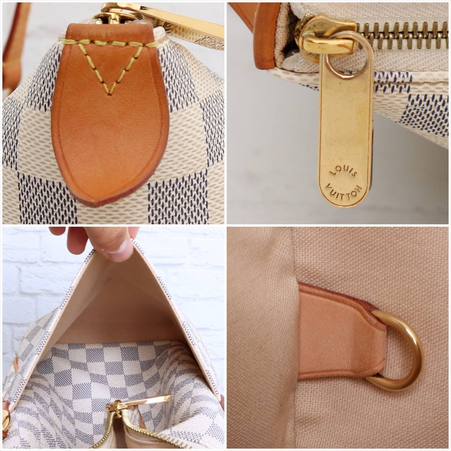 Louis Vuitton Totally MM Damier Azur Tote