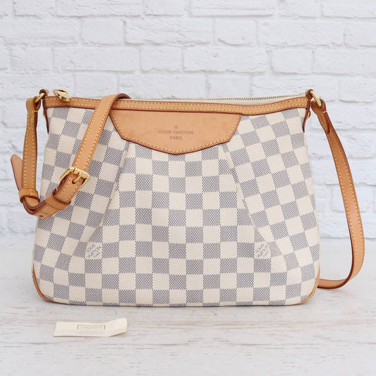 Louis Vuitton Siracusa PM Damier Azur Crossbody