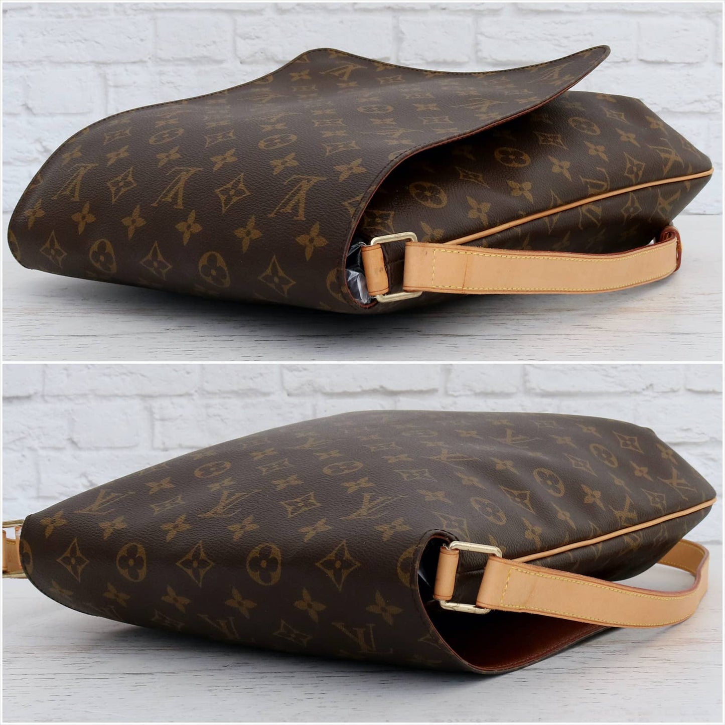 Louis Vuitton Musette GM Monogram Crossbody Shoulder Bag