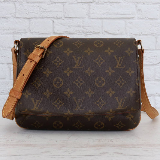 Louis Vuitton Musette Tango Long Crossbody Monogram