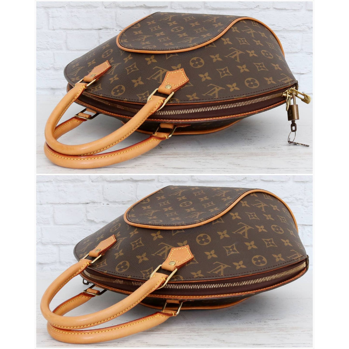 Louis Vuitton Ellipse MM Monogram Satchel