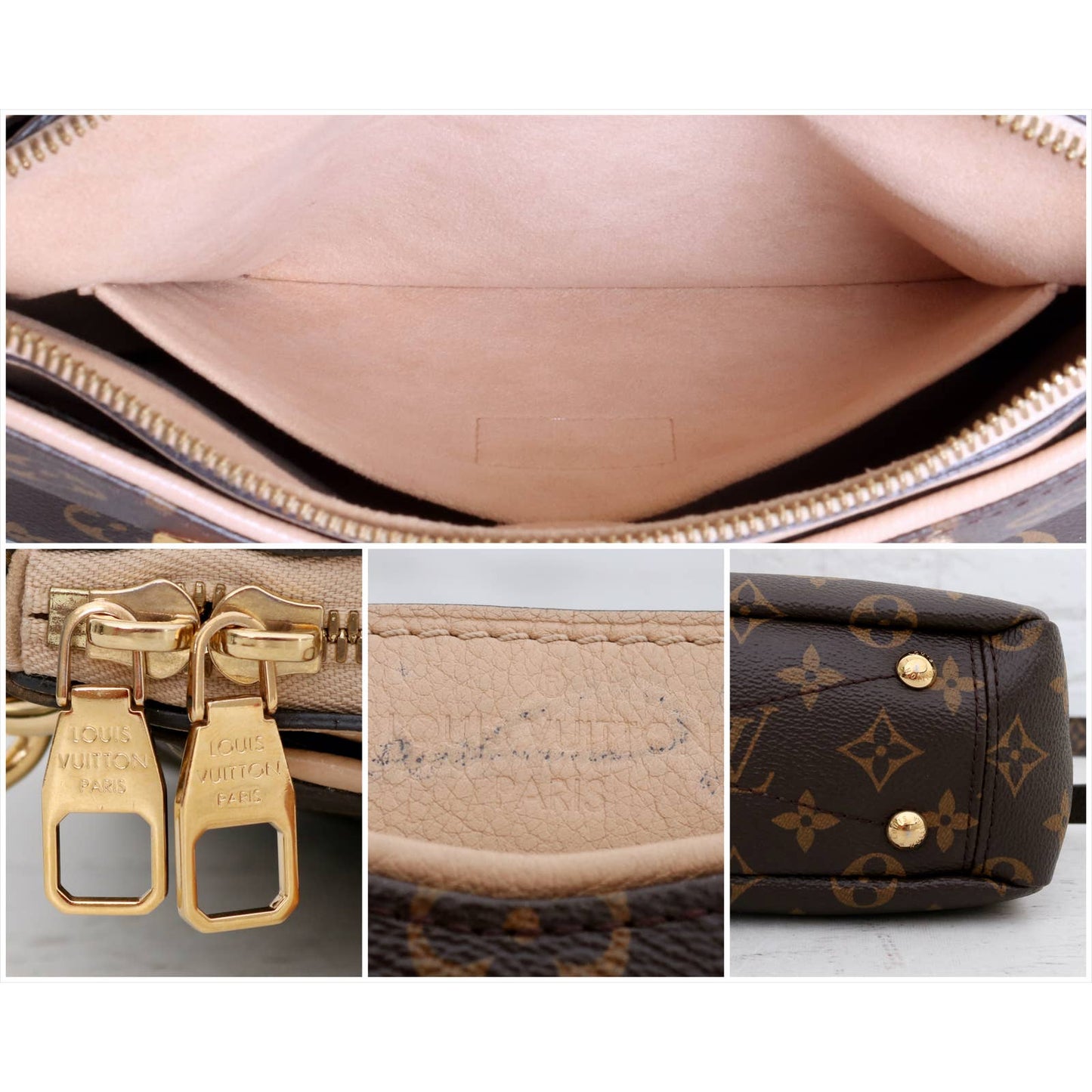 Louis Vuitton Pallas BB Monogram Dune Satchel Crossbody