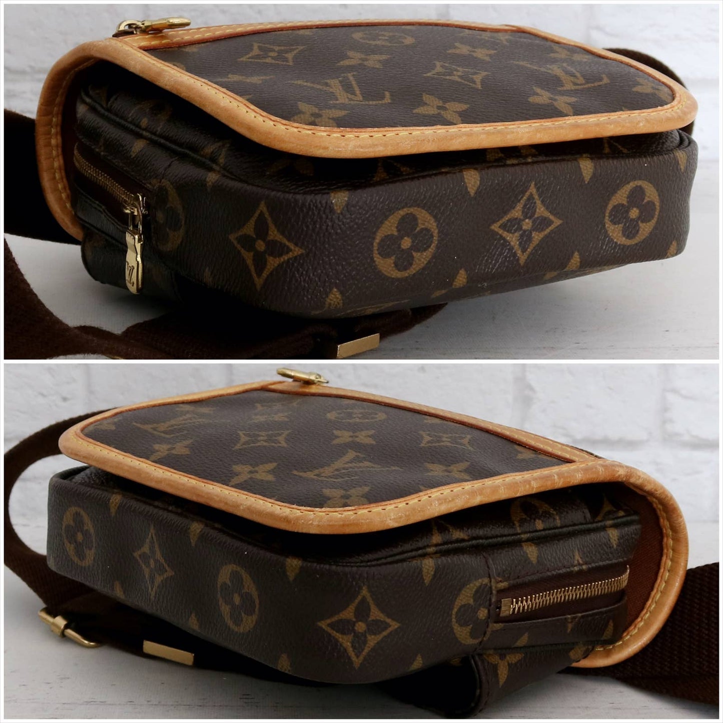 Louis Vuitton Bosphore Bum Bag Monogram Belt Waist Purse