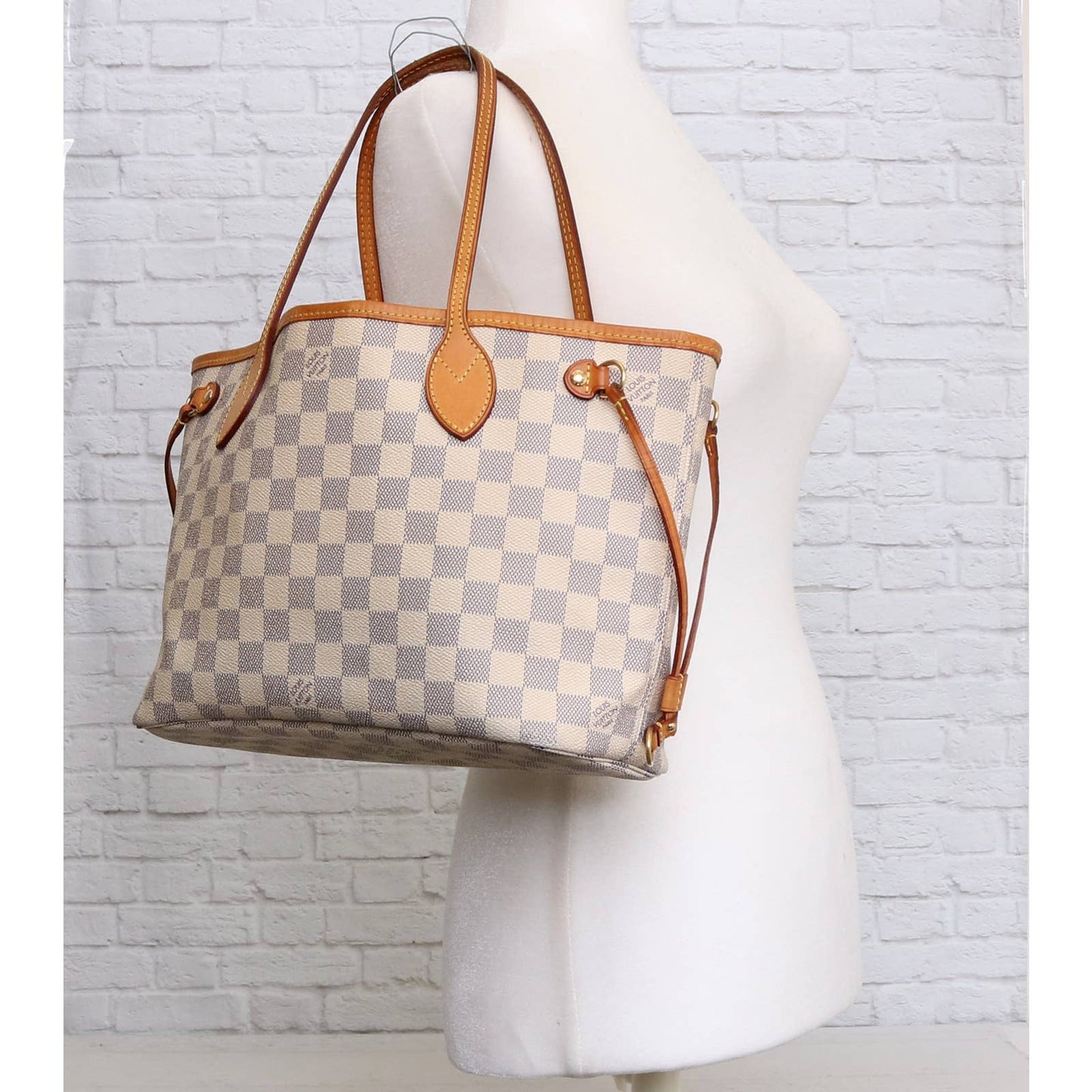 Louis Vuitton Neverfull PM Damier Azur Small Tote