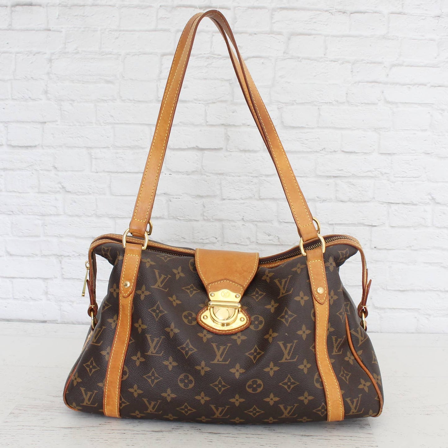 Louis Vuitton Stresa PM Shoulder Bag Monogram