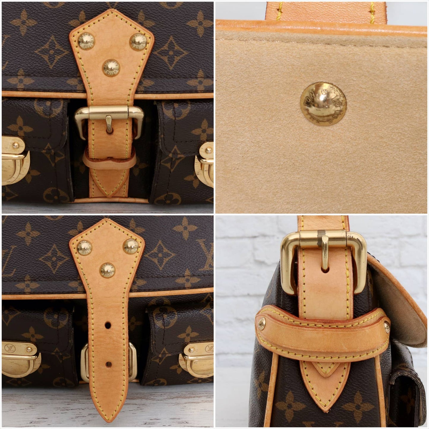 Louis Vuitton Hudson PM Monogram Shoulder Bag