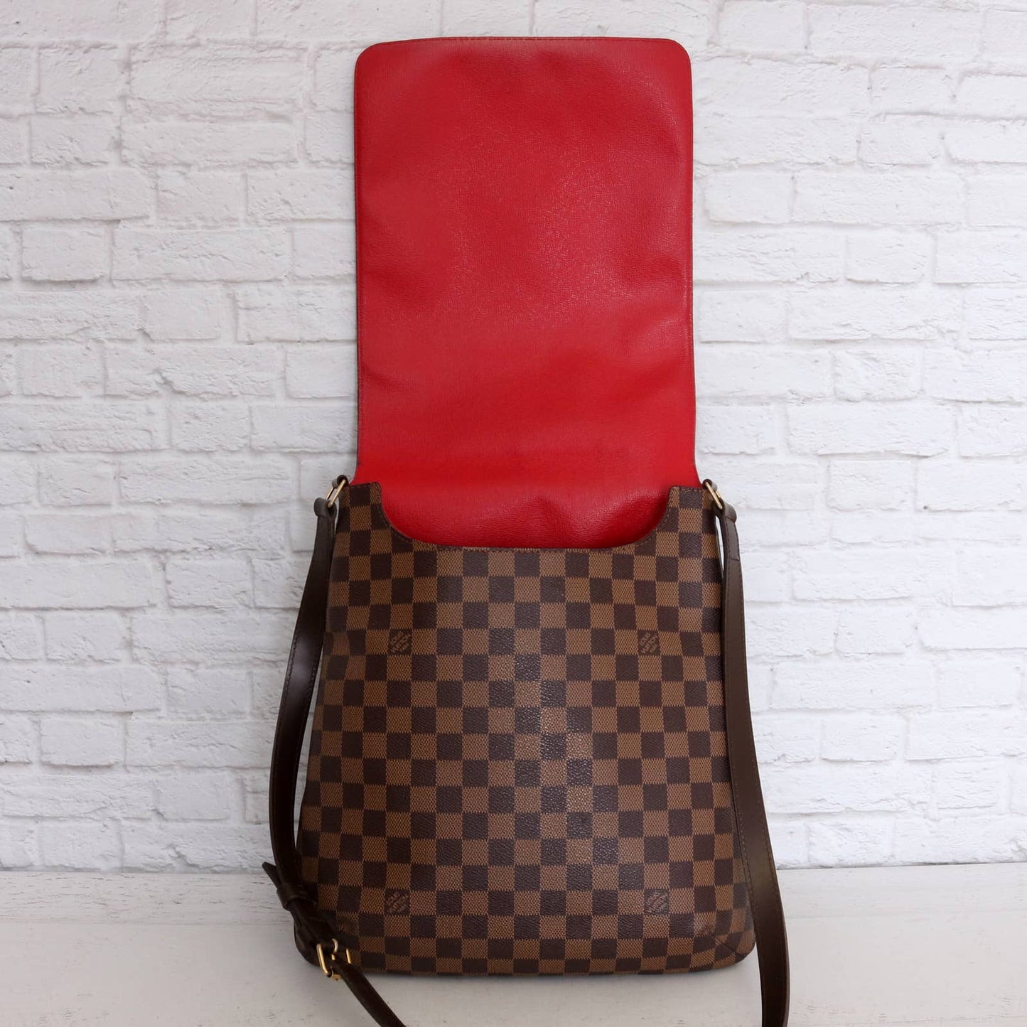 Louis Vuitton Musette GM Damier Ebene Large Crossbody