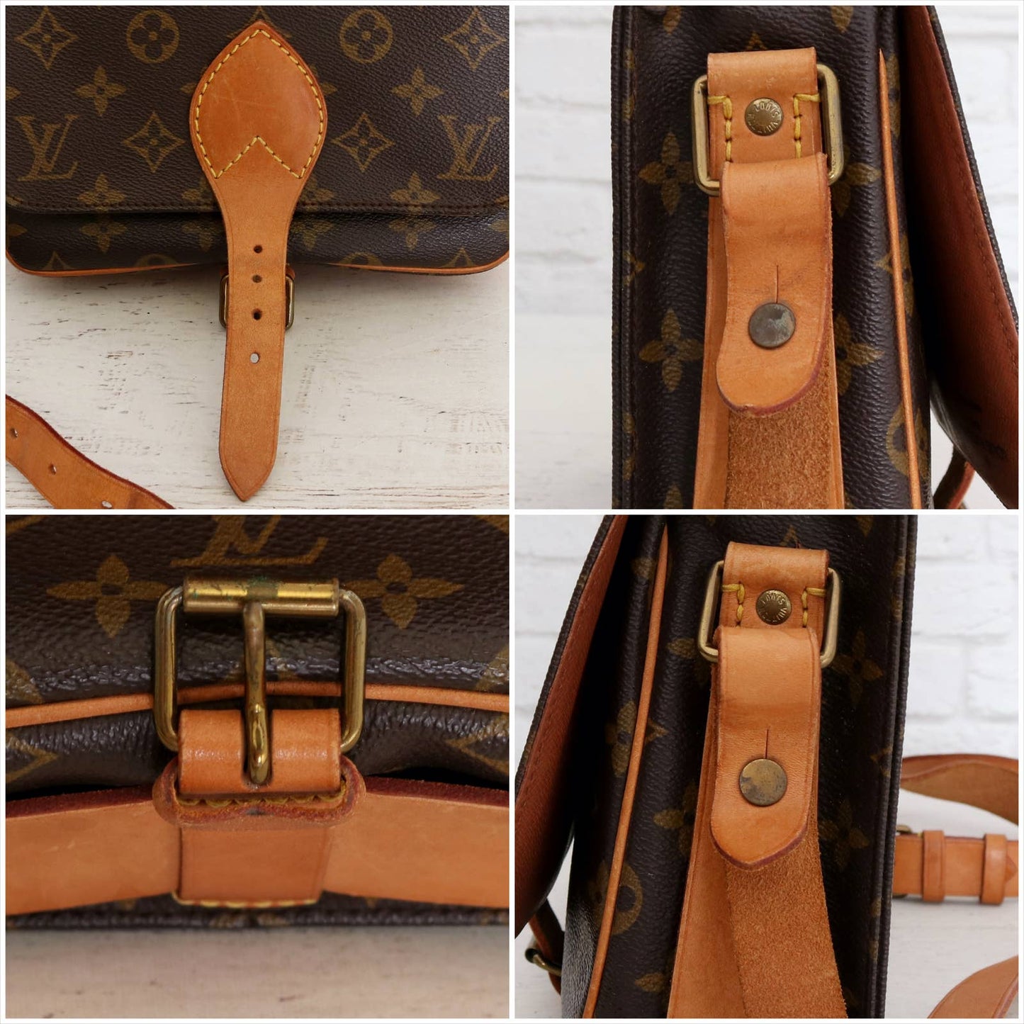 Louis Vuitton Cartouchiere MM Monogram Crossbody