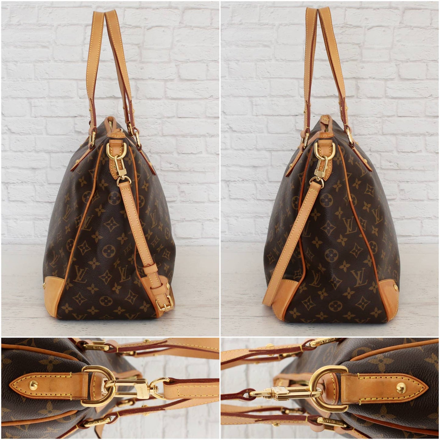 Louis Vuitton Estrella GM Monogram Large Shoulder Bag with Strap